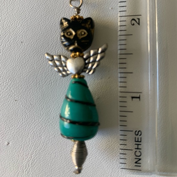 Necklace angel cat flying kitty - Picture 4 of 5